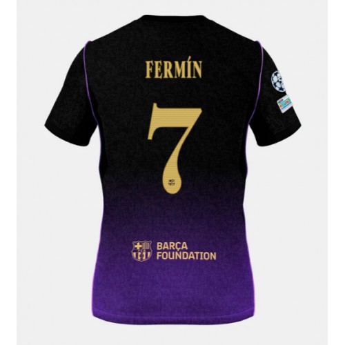 Barcelona Fermin Lopez #7 Vieraspaita 2026-27 Lyhythihainen